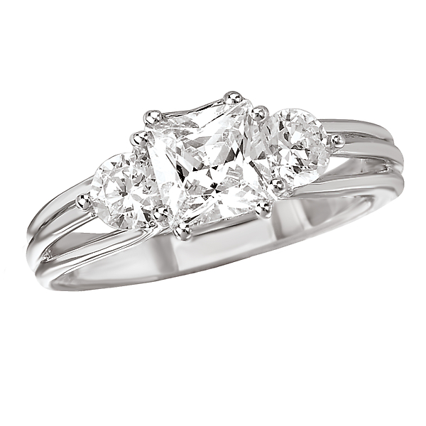 Classic Semi-Mount Diamond Ring