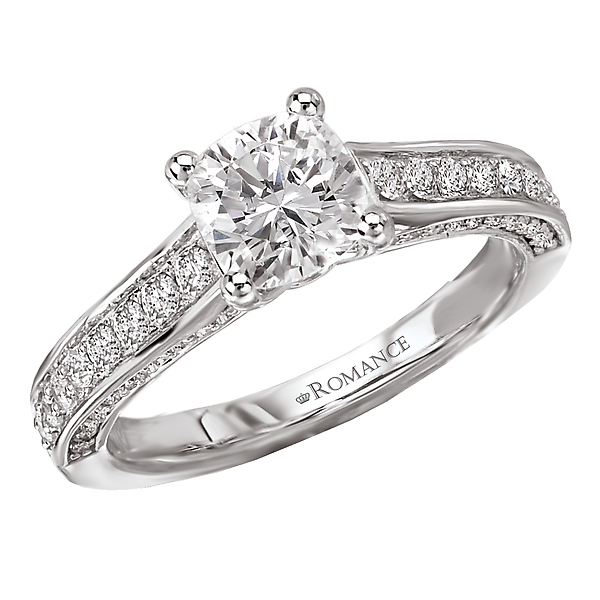 Classic Semi-Mount Diamond Ring