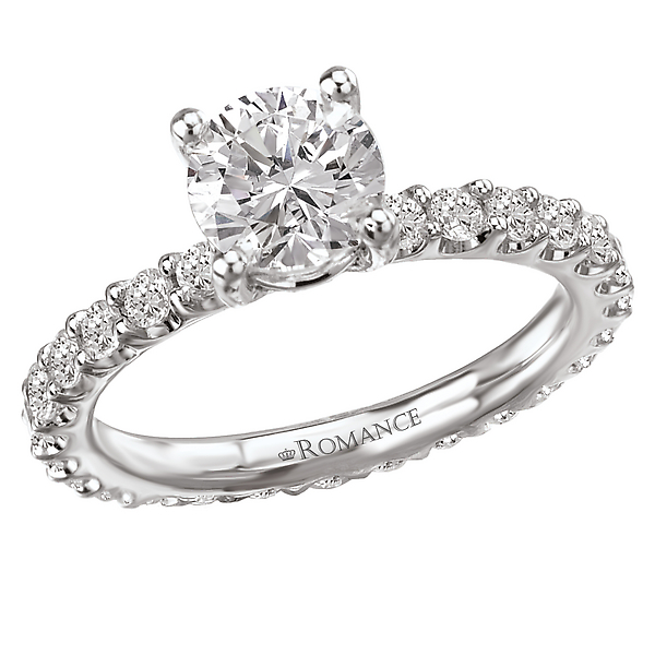 Eternity Semi-Mount Diamond Ring