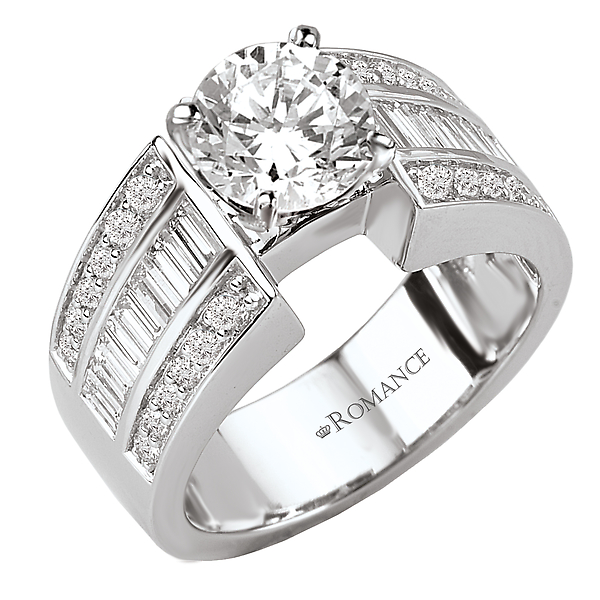 Classic Semi-Mount Diamond Ring