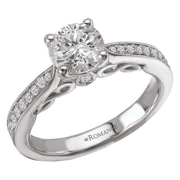 Classic Semi-Mount Diamond Ring