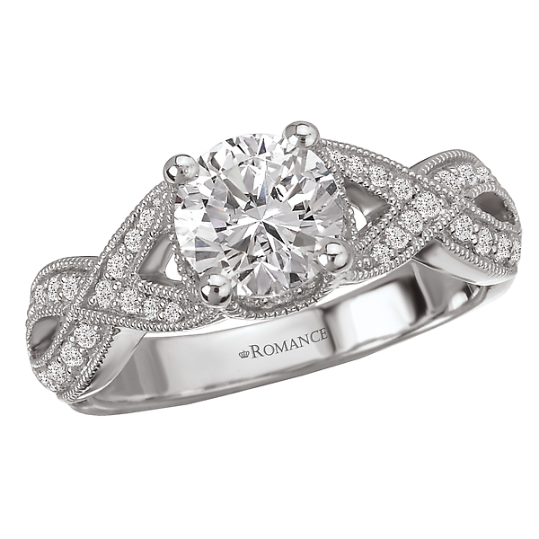 Classic Semi-Mount Diamond Ring