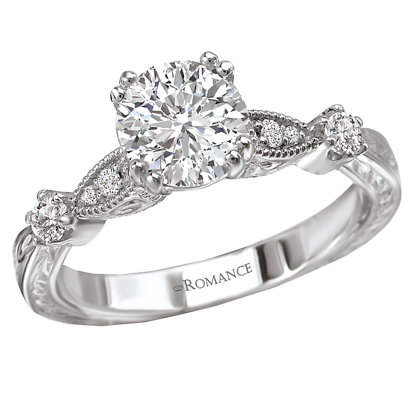 Vintage Semi-Mount Diamond Ring