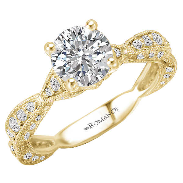 Classic Semi-Mount Diamond Ring