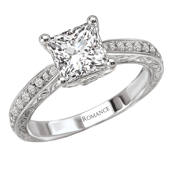 Classic Semi-Mount Diamond Ring