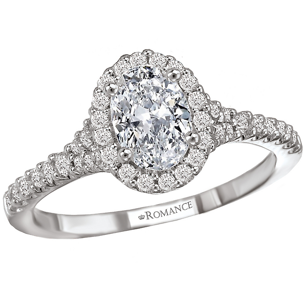 Two-Tone Halo Semi-Mount Ring