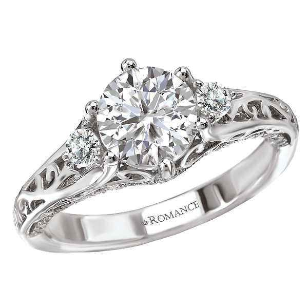 Vintage Semi-Mount Diamond Ring