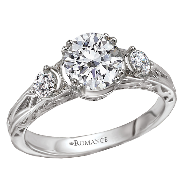 Vintage Semi-Mount Diamond Ring