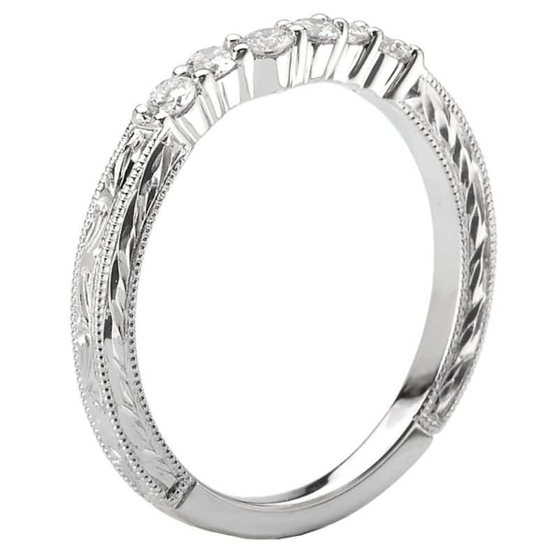 Curved Wedding Band