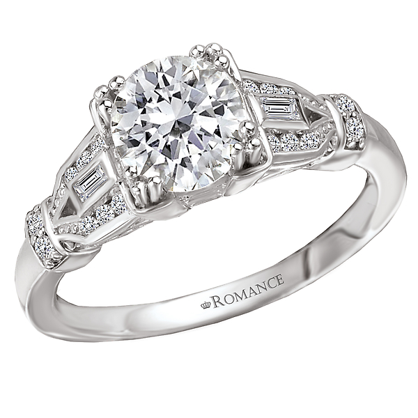 Vintage Semi-Mount Diamond Ring