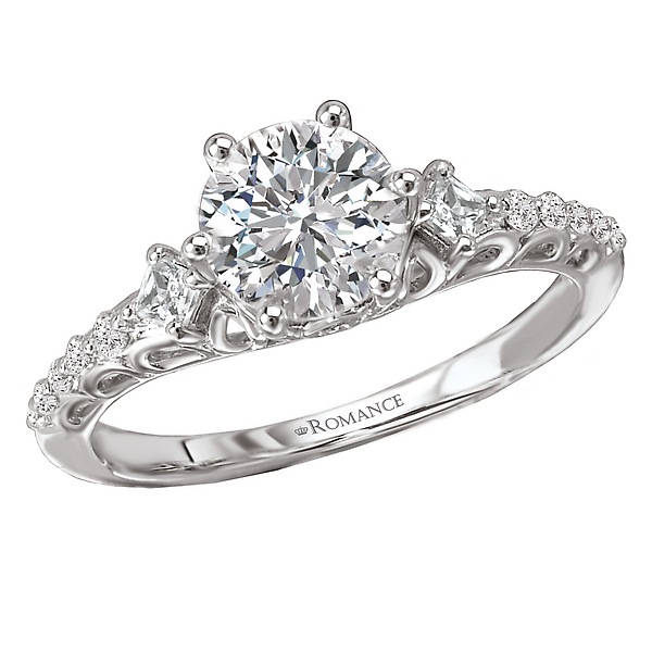 Vintage Semi-Mount Diamond Ring