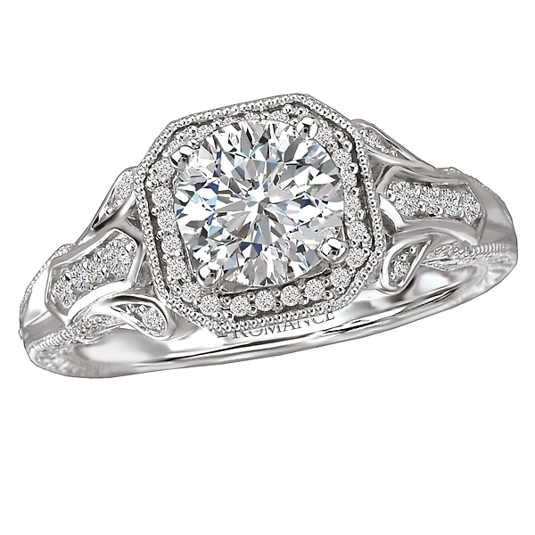 Vintage Semi-Mount Diamond Ring