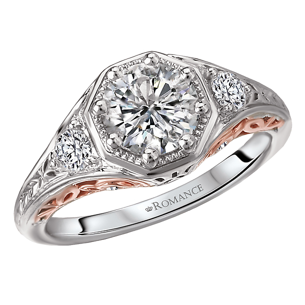 Vintage Semi-Mount Diamond Ring