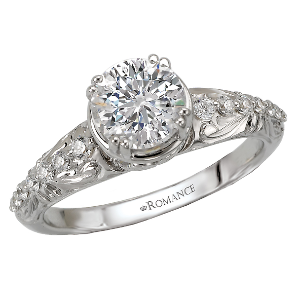 Vintage Semi-Mount Diamond Ring