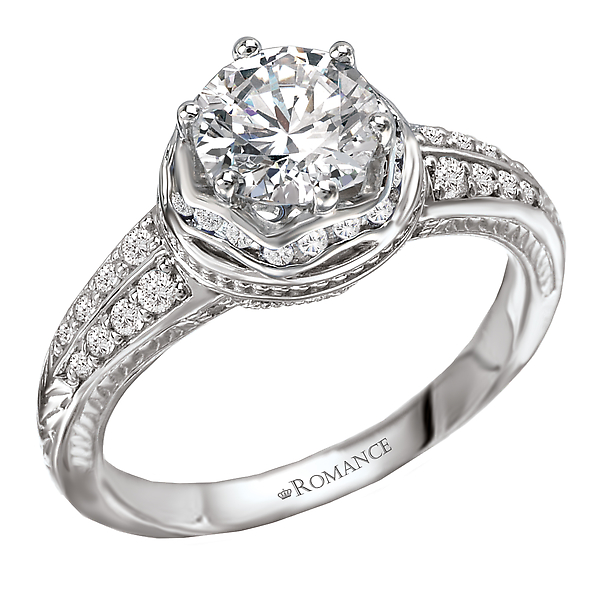 Vintage Semi-Mount Diamond Ring