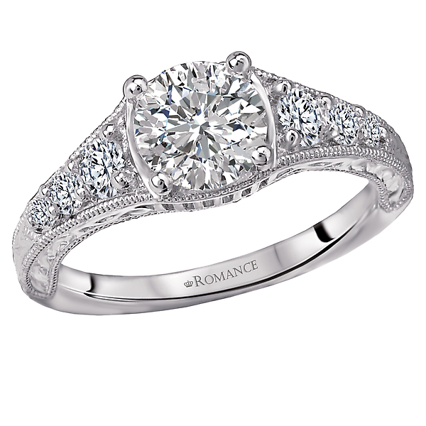 Vintage Semi-Mount Diamond Ring