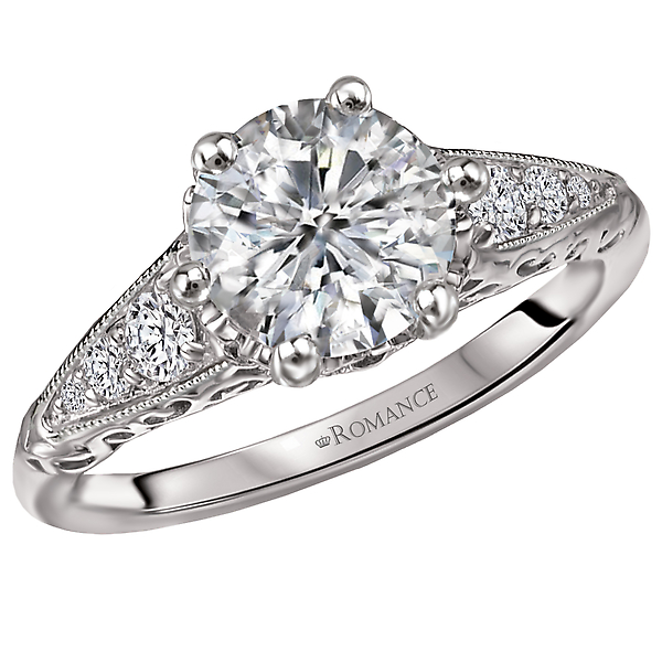 Vintage Semi-Mount Diamond Ring