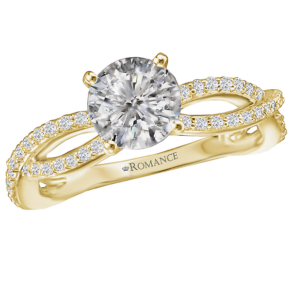 Infinity Semi-Mount Diamond Ring