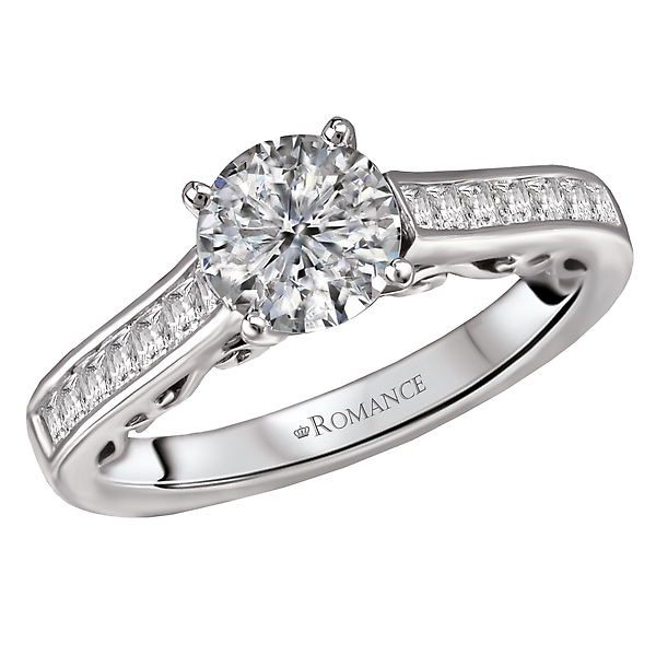 Classic Semi-Mount Diamond Ring