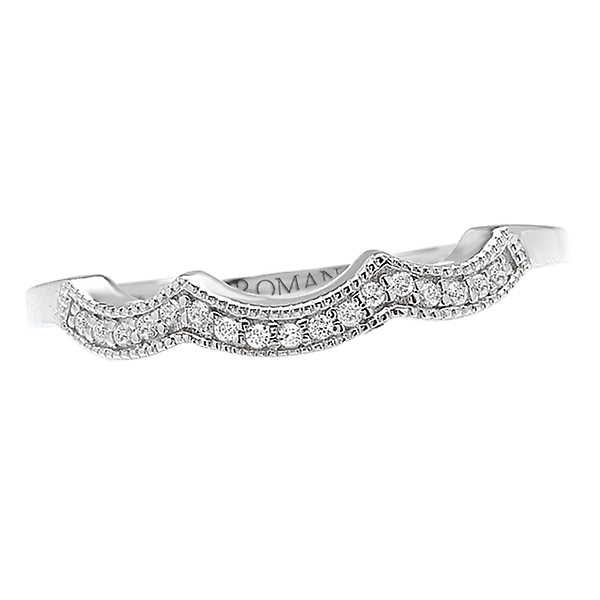 Scalloped Wedding Band