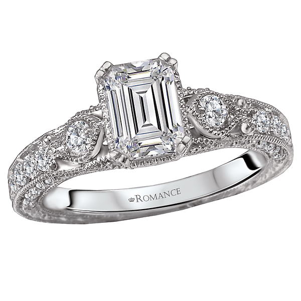 Vintage Semi-Mount Diamond Ring