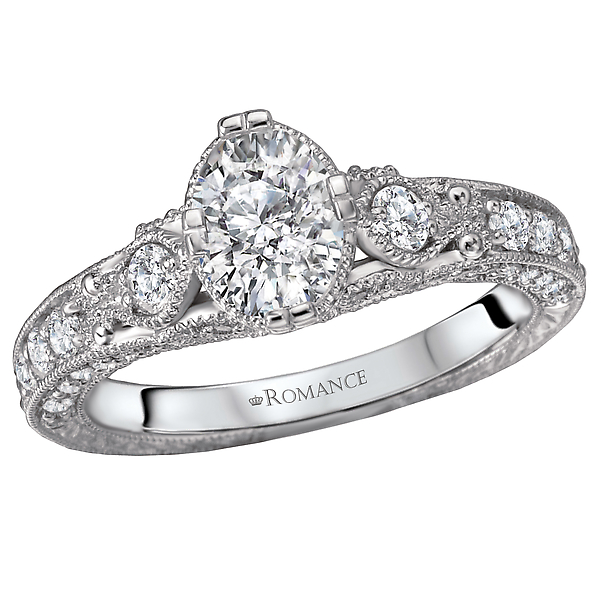 Vintage Semi-Mount Diamond Ring