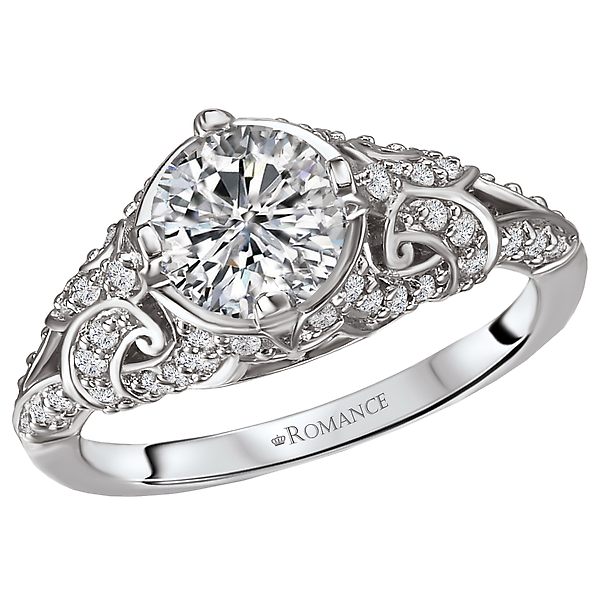 Vintage Semi-Mount Diamond Ring