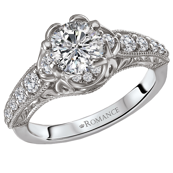 Vintage Semi-Mount Diamond Ring