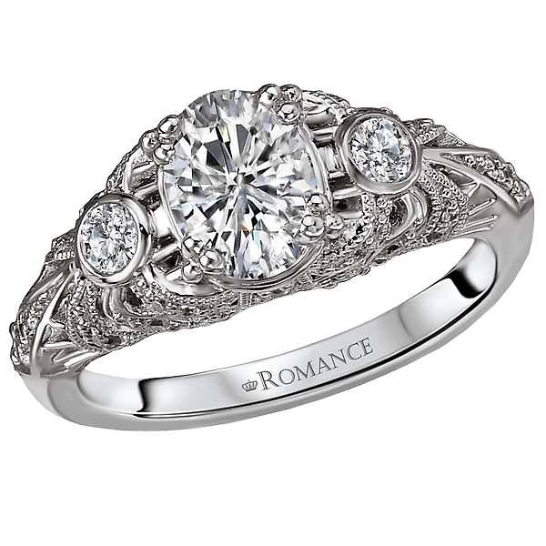 Vintage Semi-Mount Diamond Ring