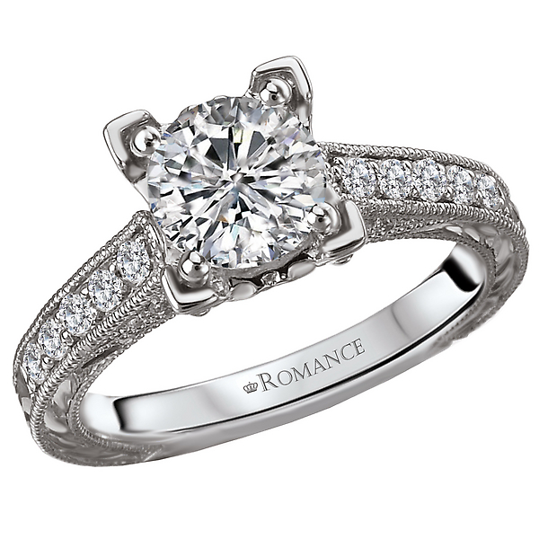 Classic Semi-Mount Diamond Ring