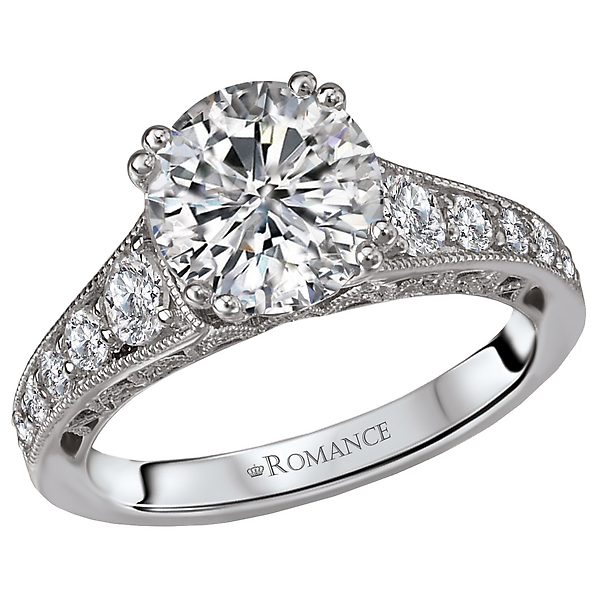 Vintage Semi-Mount Diamond Ring