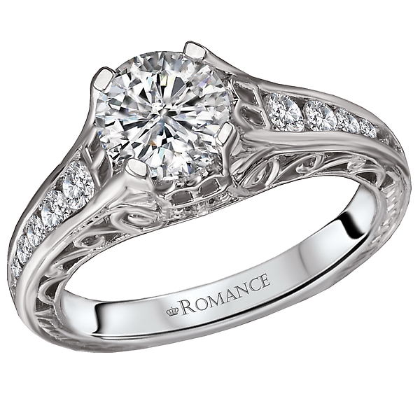 Classic Semi-Mount Diamond Ring
