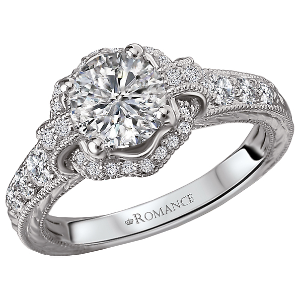 Vintage Semi-Mount Diamond Ring