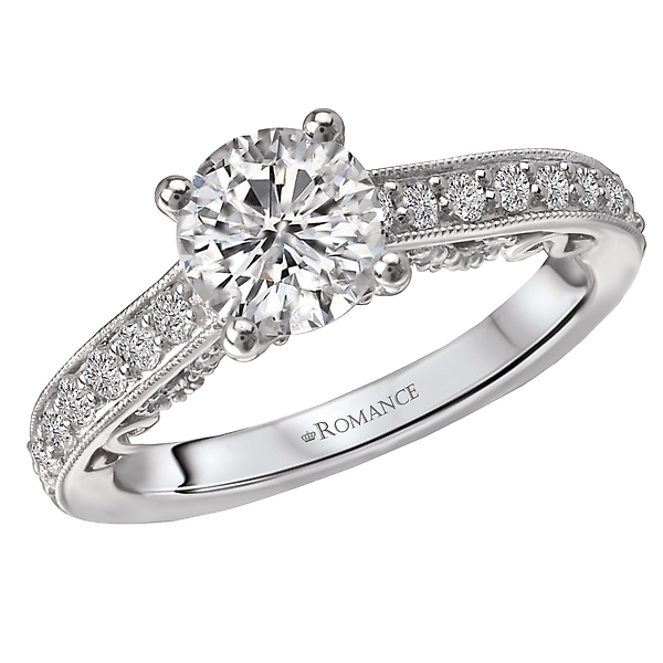 Classic Semi-Mount Diamond Ring