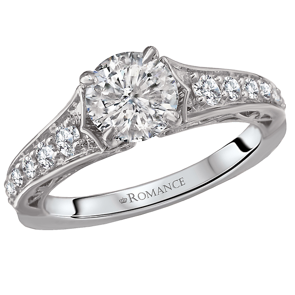 Classic Semi-Mount Diamond Ring