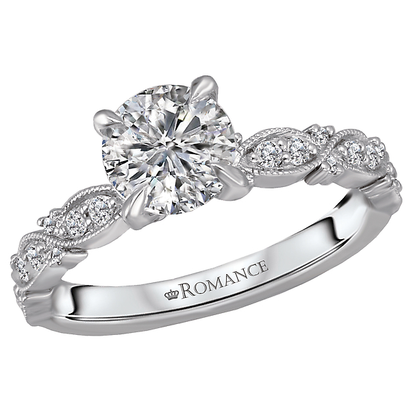 Infinity Semi-Mount Diamond Ring