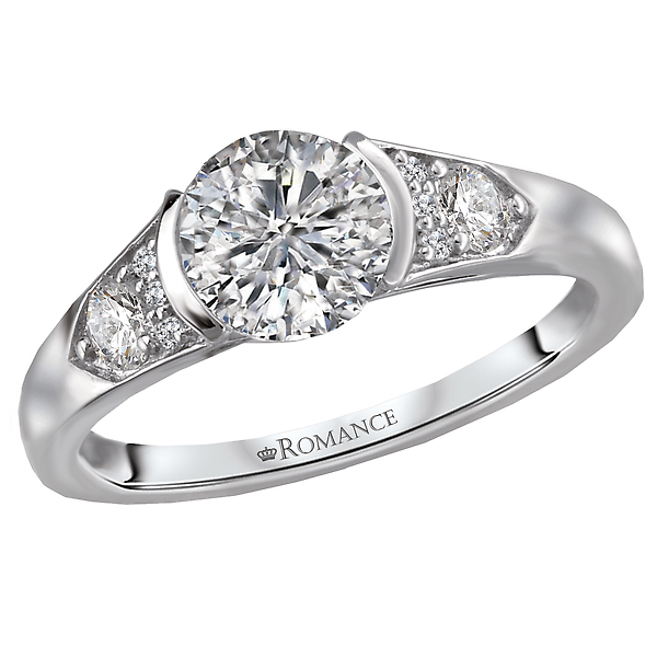 Classic Semi-Mount Diamond Ring