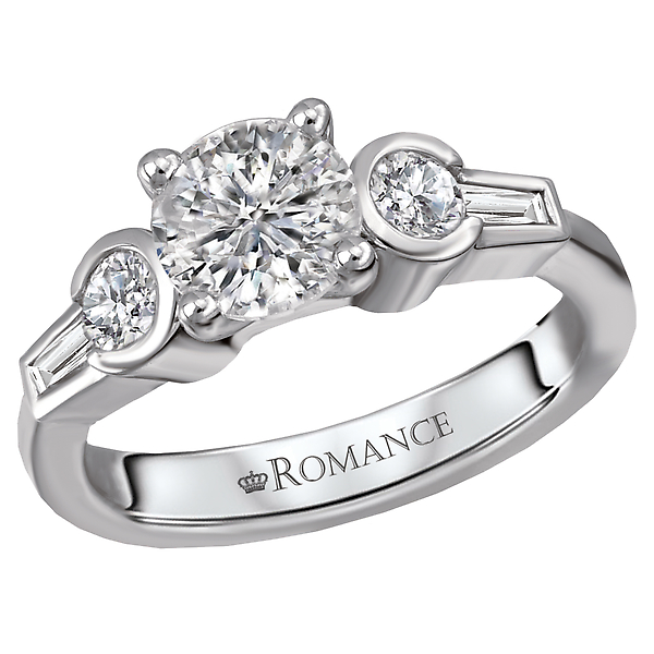 Classic Semi-Mount Diamond Ring