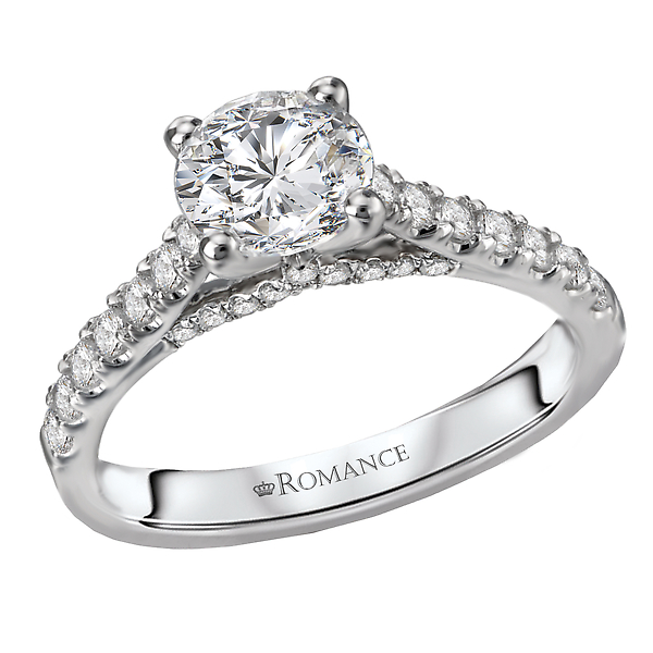 Classic Semi-Mount Diamond Ring