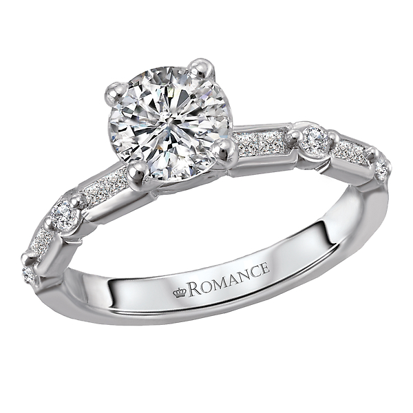 Classic Semi-Mount Diamond Ring