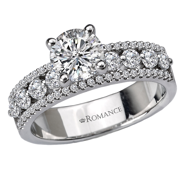 Classic Semi-Mount Diamond Ring