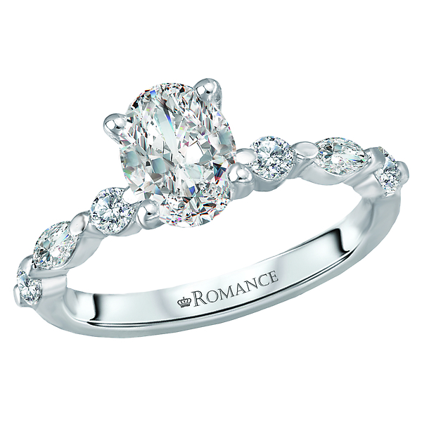 Classic Semi-Mount Diamond Ring