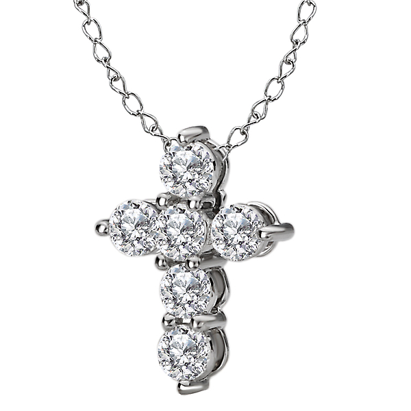 Diamond Cross Pendant