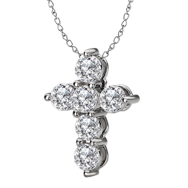 Diamond Cross Pendant