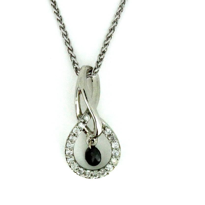 14K YELLOW GOLD POLISHED BAR PENDANT WITH .30CTTW ROUND I1 CLARITY & HI COLOR DIAMONDS SET INTO THE GOLD ON  A CABLE CHAIN