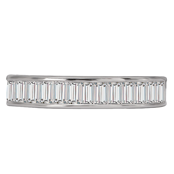 Baguette Diamond Wedding Band