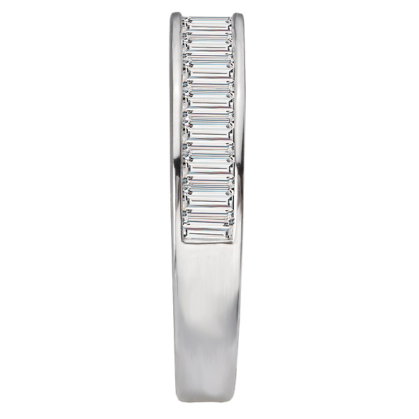 Baguette Diamond Wedding Band