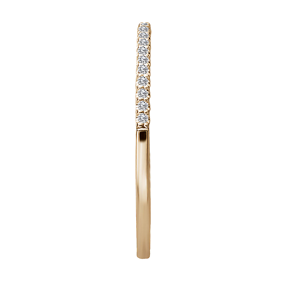 Diamond Straight Wedding Band