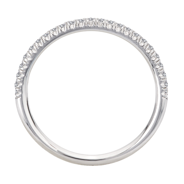 Diamond Straight Front Diamond Ring