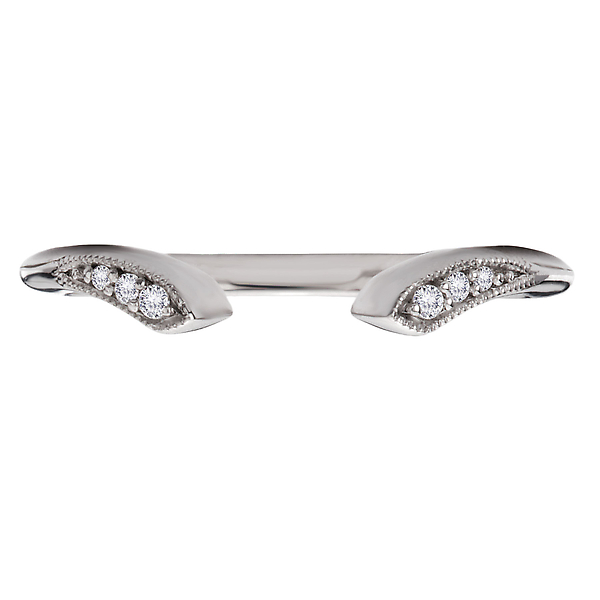 Vintage Styled Open Cuff Wedding Band